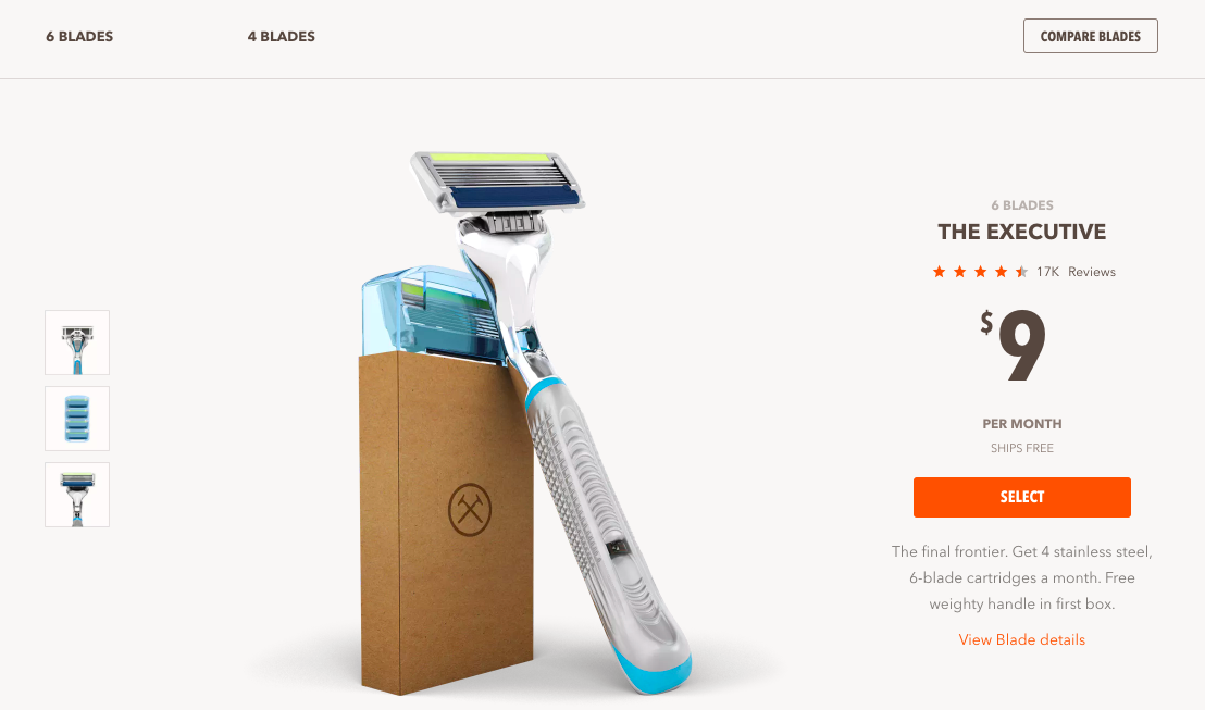 dollar shave club expensive